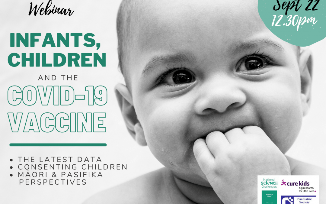 UPCOMING WEBINAR: Infants, children and the Covid-19 Vaccine
