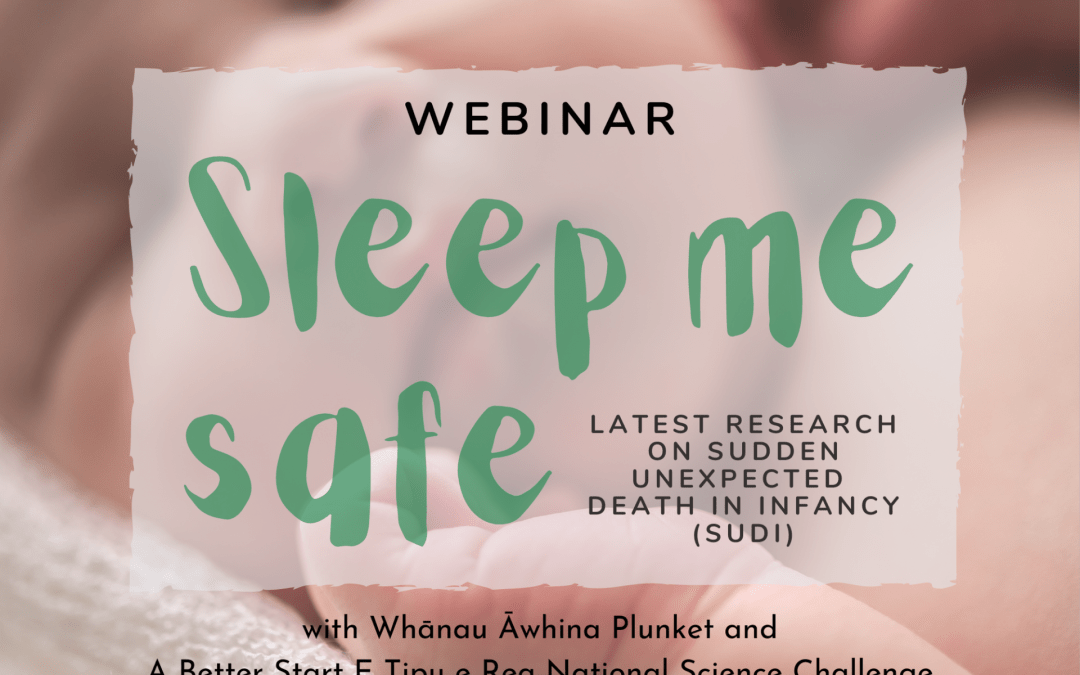 WATCH: Sleep Me Safe webinar – the latest research on SUDI
